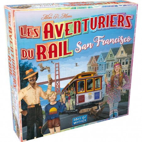 Les Aventuriers du Rail San Francisco - Jeux de société - Days Of Wonder