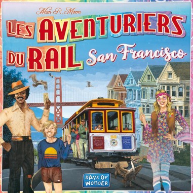 Les Aventuriers du Rail San Francisco - Jeux de société - Days Of Wonder