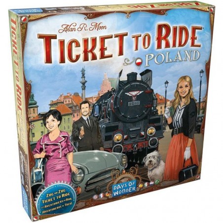 Les Aventuriers du Rail - Pologne - Days of wonder - Jeux de société - Asmodee