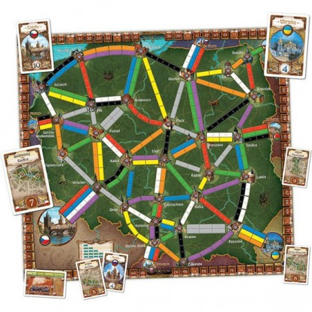 Les Aventuriers du Rail - Pologne - Days of wonder - Jeux de société - Asmodee