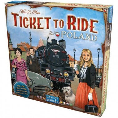 Les Aventuriers du Rail - Pologne - Days of wonder - Jeux de société - Asmodee