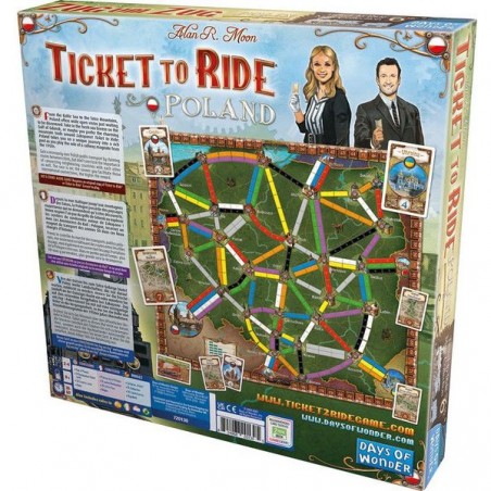 Les Aventuriers du Rail - Pologne - Days of wonder - Jeux de société - Asmodee