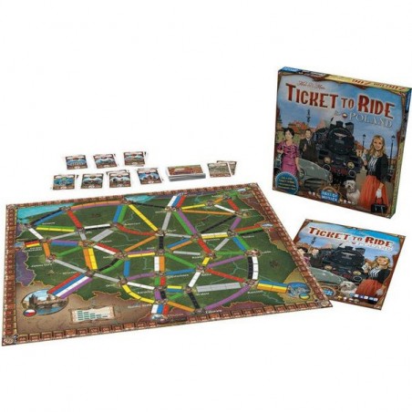 Les Aventuriers du Rail - Pologne - Days of wonder - Jeux de société - Asmodee