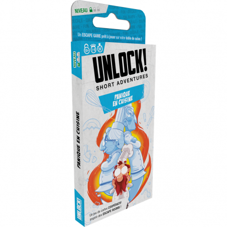 Unlock! Short Adventures: Panique en Cuisine! - Jeux de société - Space Cowboys