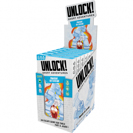Unlock! Short Adventures: Panique en Cuisine! - Jeux de société - Space Cowboys