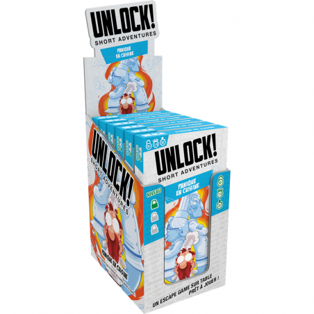 Unlock! Short Adventures: Panique en Cuisine! - Jeux de société - Space Cowboys