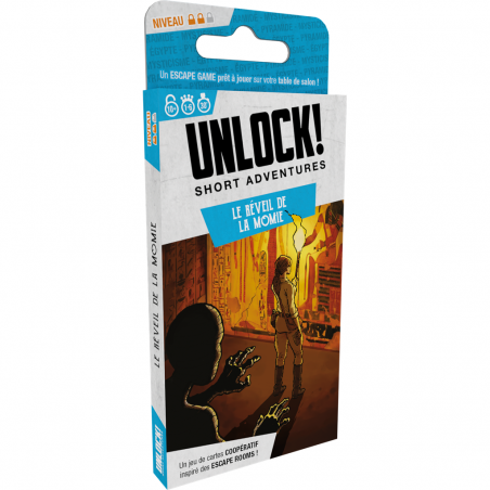 Unlock! Short Adventures: Le Réveil de la Momie - Jeux de société - Space Cowboys