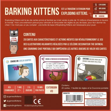 : Barking Kittens - Jeux de société - Exploding Kittens