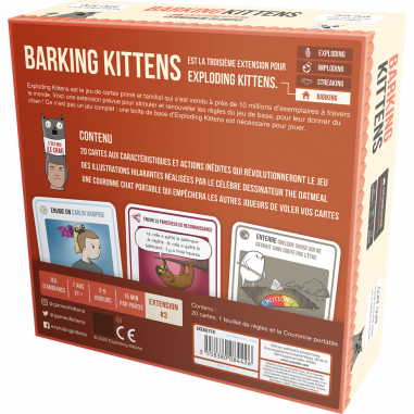 : Barking Kittens - Jeux de société - Exploding Kittens