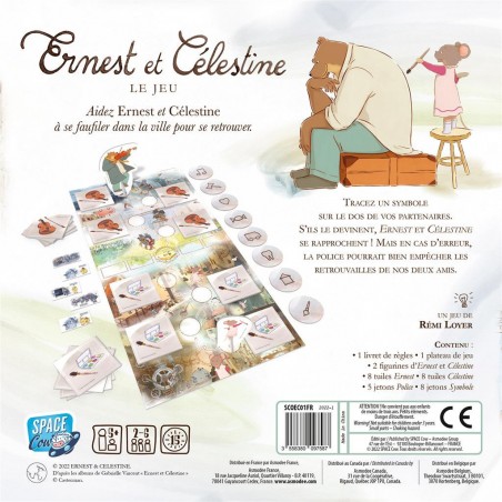 Ernest & Célestine - Jeux de société - Space Cow