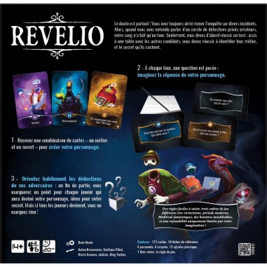 Revelio - Jeu de Déduction Narratif - Gigamic