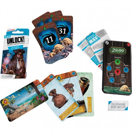 Unlock! Short Adventures: Les Secrets de la Pieuvre - Jeux de société - Space Cowboys