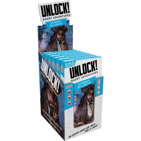 Unlock! Short Adventures: Les Secrets de la Pieuvre - Jeux de société - Space Cowboys