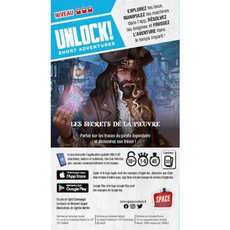 Unlock! Short Adventures: Les Secrets de la Pieuvre - Jeux de société - Space Cowboys