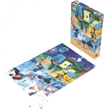 Puzzle Dixit Blue Mishmash - 1000 pièces - Puzzle - Libellud