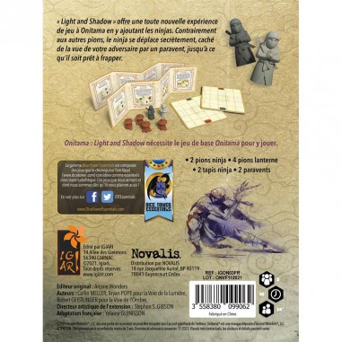 Onitama - Light and Shadow - Jeux de société - Igiari