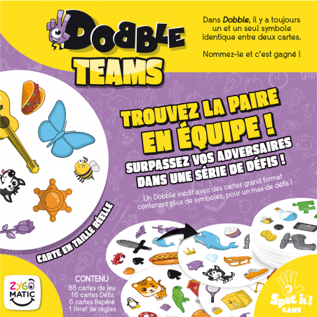 Dobble Teams - Asmodée - Jeux de société - Asmodee