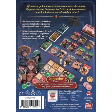 Splendor Duel - Jeux de société - Space Cowboys