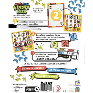 Super Méga Lucky Box - Un jeu - Cocktail Games