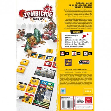 Zombicide Gear Up - Jeux de société - Cmon