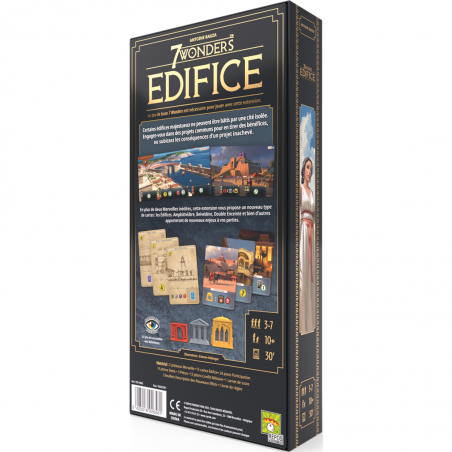 7 Wonders : Edifices - Extension - Jeux de société - Repos Production