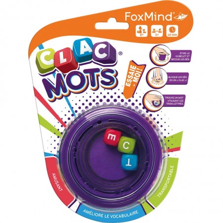 Clac Mots - Jeux de société - Foxmind Games