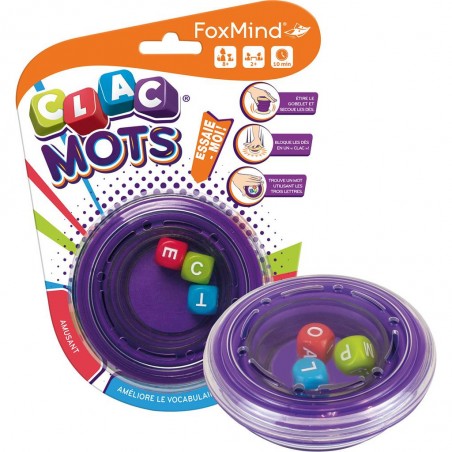Clac Mots - Jeux de société - Foxmind Games