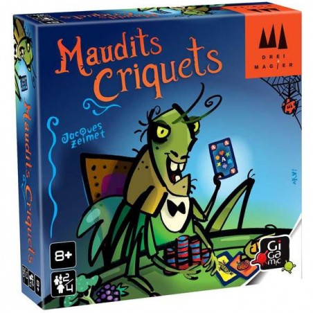 Maudits Criquets - Drei Magier Spiele - Jeux de société - Gigamic