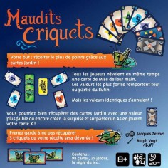Maudits Criquets - Drei Magier Spiele - Jeux de société - Gigamic 2