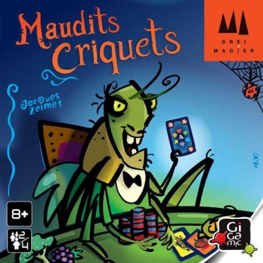 Maudits Criquets - Drei Magier Spiele - Jeux de société - Gigamic