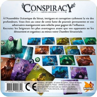 Abyss - Conspiracy - Bleu - Jeux de société - Bombyx