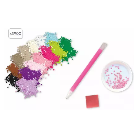 Peinture diamant cerf - les ateliers du calme - janod