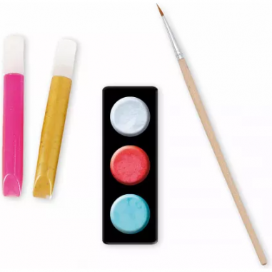 Peinture nacrée et 3D Licorne - les ateliers du calme - janod