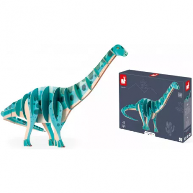 Puzzle en volume, 3D le diplodocus - Janod