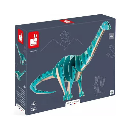 Puzzle en volume, 3D le diplodocus - Janod