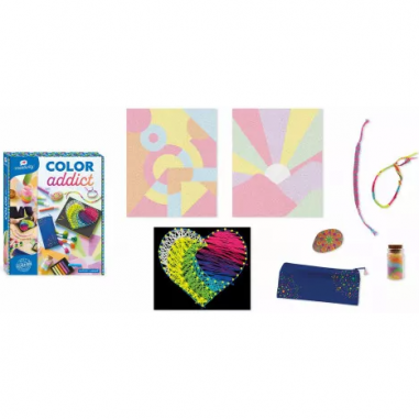 Coffret multiactivités addict color - janod