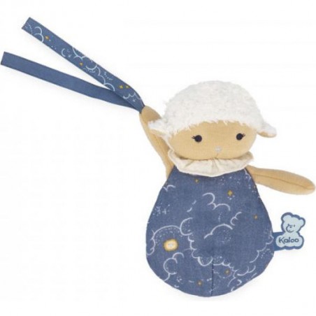 Doudous moutons pour bébé - Set de 3 attache tétines, peluches mouton - Kaloo