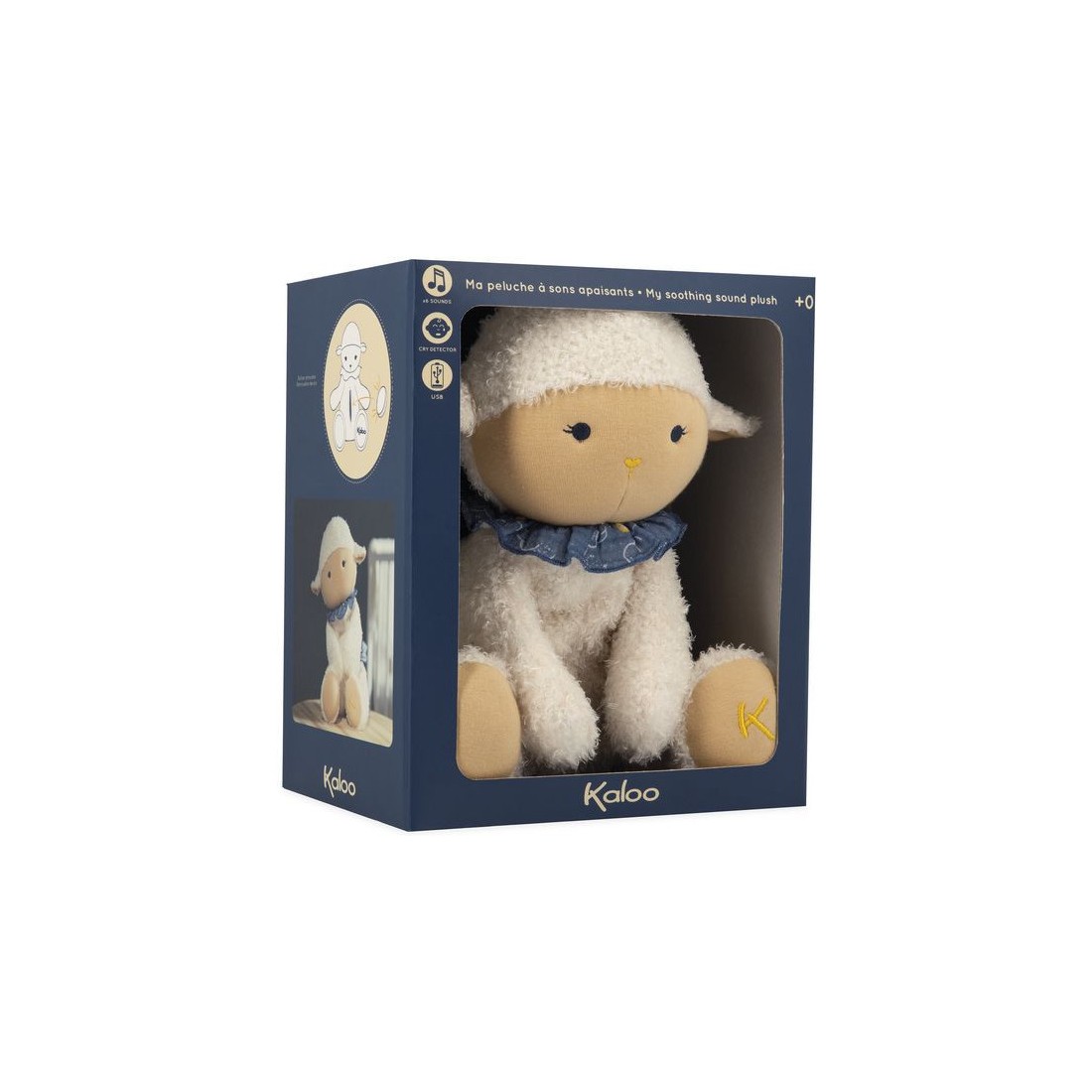 Hochet Jouet En Bois Et Coton Pour Bébé - Peluche Douce Avec Cloches, Jouet De Dentition Et D'Éveil - 3 à 12 Mois Garçons Et Filles