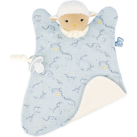 Doudou coton bio - Doudou bio - Doudou bébé - Doudou mouton - Kaloo