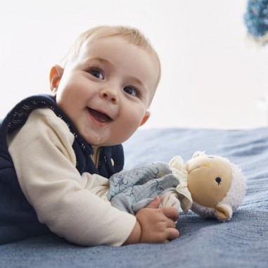 Doudou coton bio - Doudou bio - Doudou bébé - Doudou mouton - Kaloo