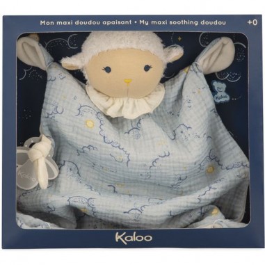 Doudou coton bio - Doudou bio - Doudou bébé - Doudou mouton - Kaloo