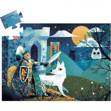 Puzzle 36 pièces "Chevalier De La Pleine Lune"