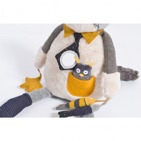 Peluche d'activité Chat Les Moustaches