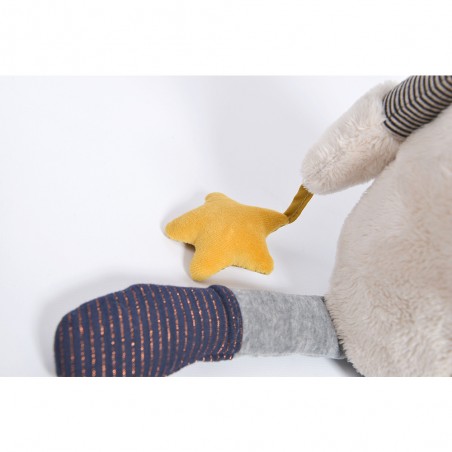 Peluche d'activité Chat Les Moustaches