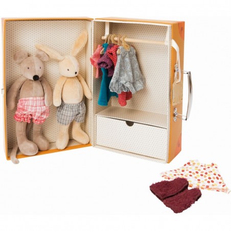 Valise La petite Armoire La grande famille - Moulin Roty