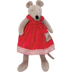 Peluche Nini la souris Les Petits Frères - La Grande Famille - Moulin Roty