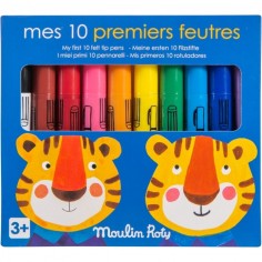 Mes 10 premiers feutres Les Popipop - Moulin Roty