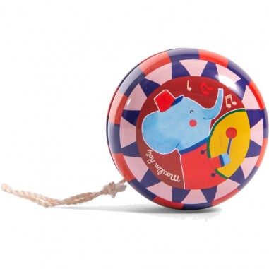 Yoyo éléphant -yo en métal - Moulin Roty