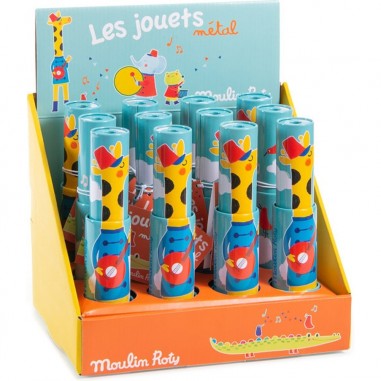 Kaléidoscope longue-vue girafe - Moulin Roty