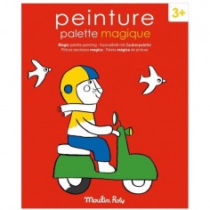 Peinture palette magique - Les Popipop - Moulin Roty